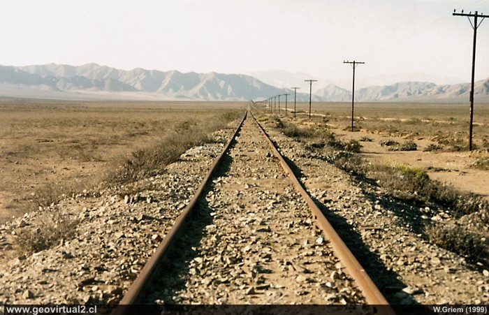 Linea ferrea Longitudinal en la Region de Atacama 1999