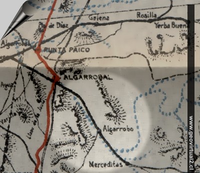 Mapa histórico de 1914 - Marin