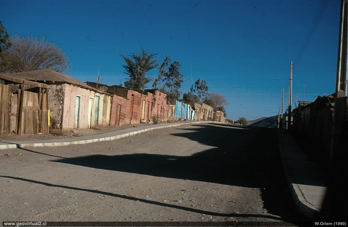 The village Inca de Oro at 1990 - Atacama desert and Atacama Region, Chile