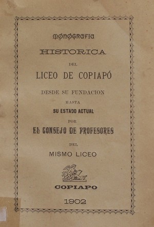 Liceo de Copiapo 1902
