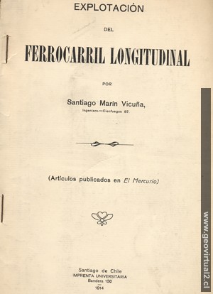Ferrocarril longitudinal 1914: Marin