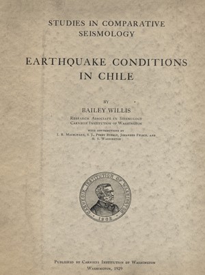 Libro Earthquakes en Chile / Atacama