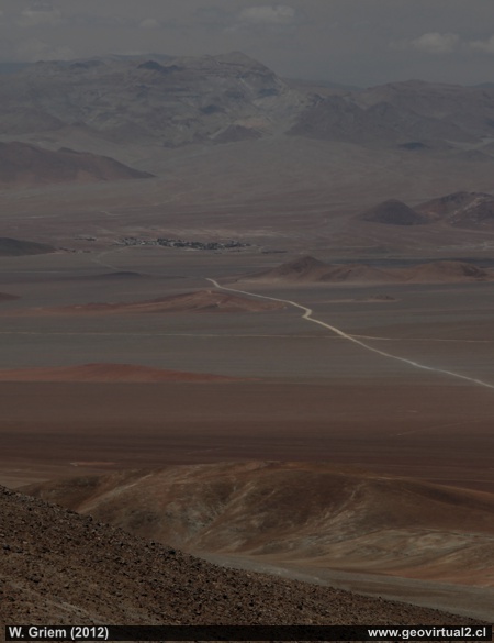 The Atacama desert of northern Chile