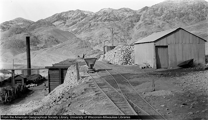 Fundición de la mina Dulcinea en la Región de Atacama, Chile