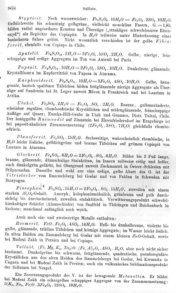 Alunita de Bauer 1904