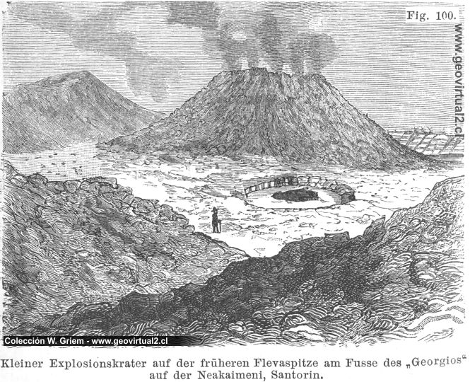 Fritsch 1888: Crater de explosión