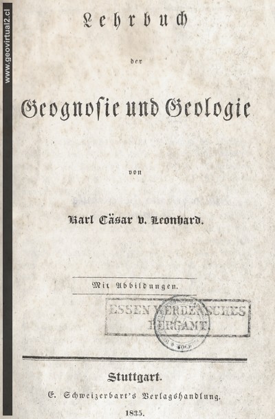 Geognosie - Leonhard 1835