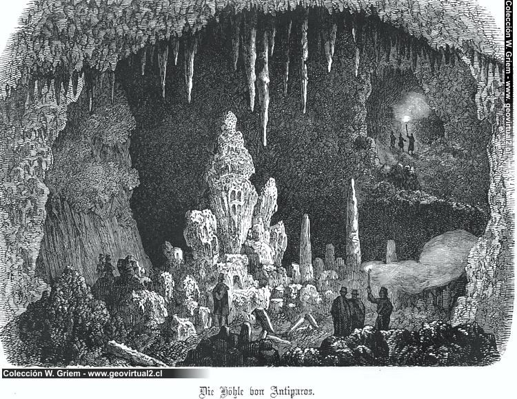 Ludwig, 1861: Die Höhle von Antiparos
