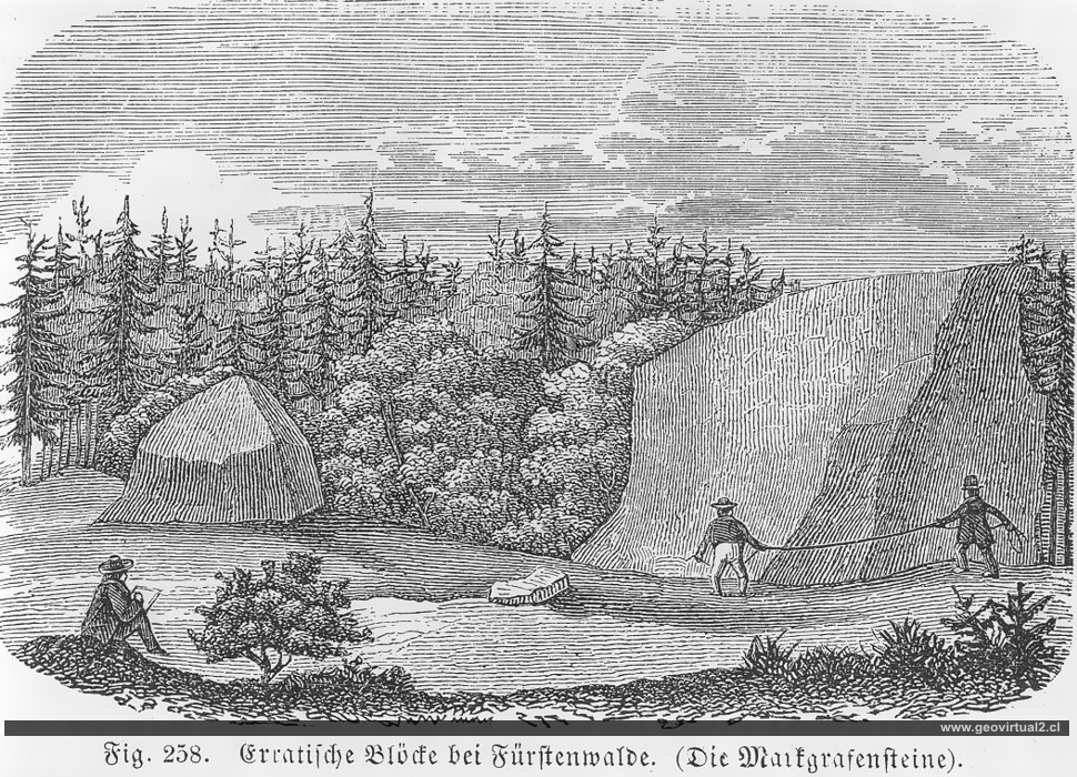Ludwig, 1861: Erratische Blöcke