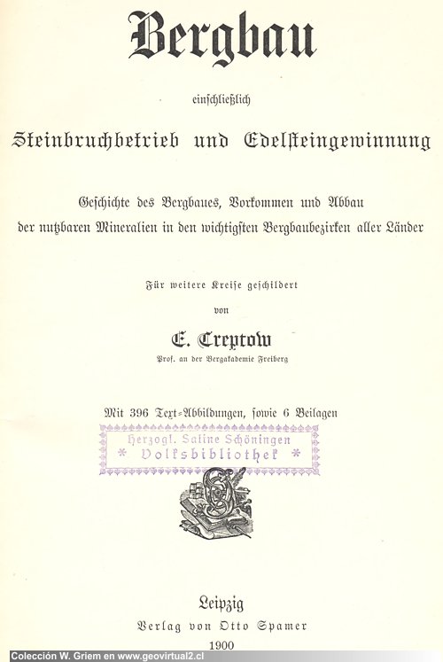 Tapa del libro Bergbaukunde und Steinbruchbetrieb