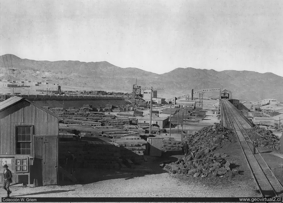 Die Chuquicamata Kupfer-Mine (J.M. León, 1917)