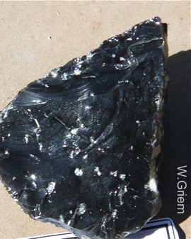 Obsidiana - hialino
