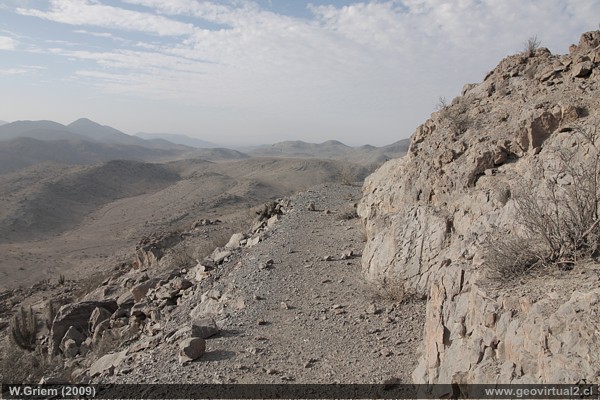 Region Atacama - camino historico en la mina Porvenir