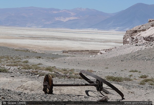 Salar de Pedernales en la Región Atacama, Chile