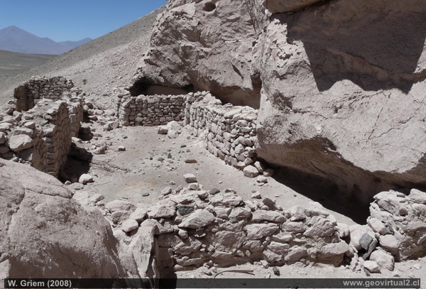 Ruinas de la mina de Borax en la Región de Atacama, Chile