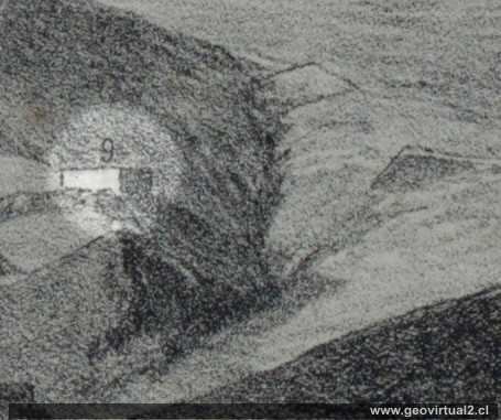 Mina de San Francisco en Chañarcillo de A. Pissis 1875