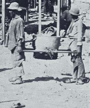 Trabajadores en Chañarcillo en 1864