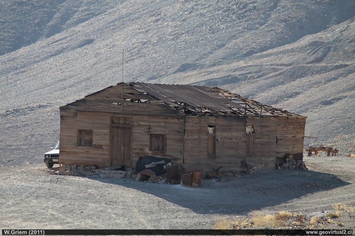 Ex escuela de las minas en Las Guias - Inca de Oro, Atacama - Chile