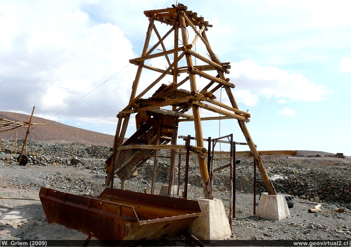 Peinecillo de la mina La Isla en la Region de Atacama - Chile