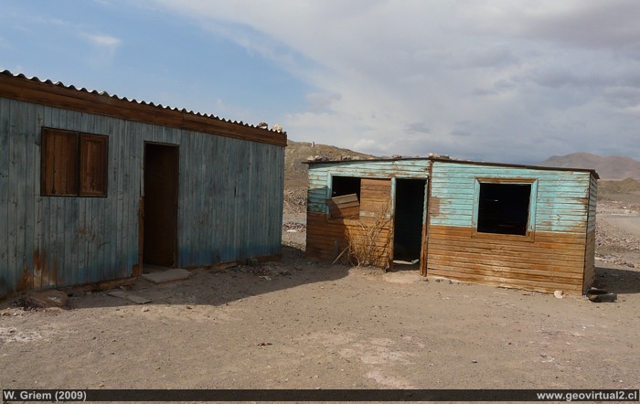 Conjunto habitacional minero en la mina La Isla, Inca de Oro - Region de Atacama, Chile