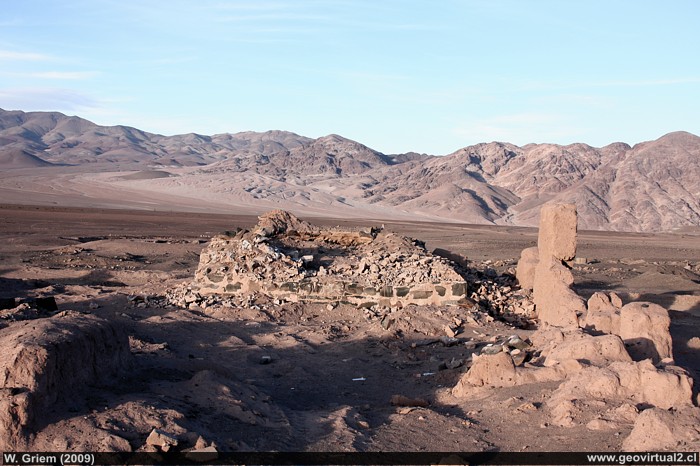 Ruinas de la planta de la mina Dulcinea, Desierto de Atacama - Chile