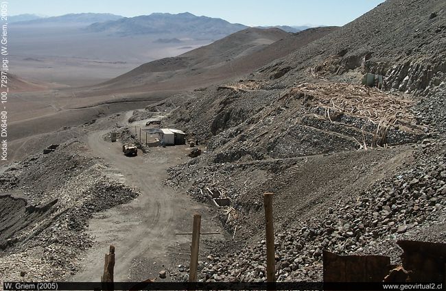La mina Dulcinea en Atacama, Chile