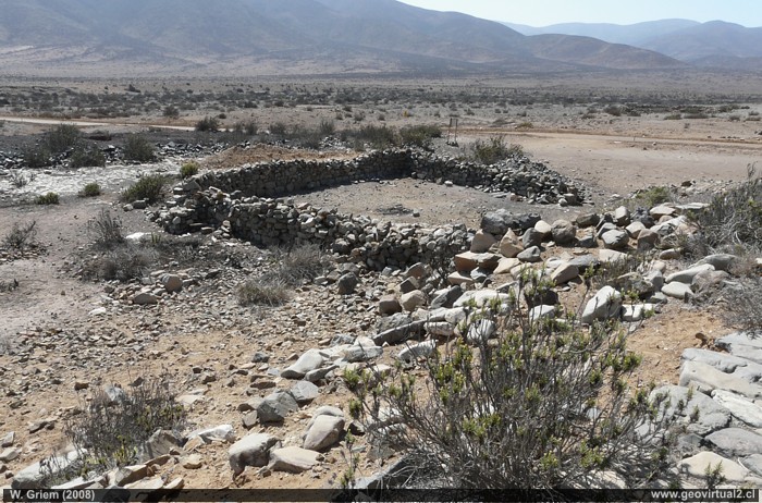 Ruinas de la fundición Higirio en la Región de Atacama, Chile