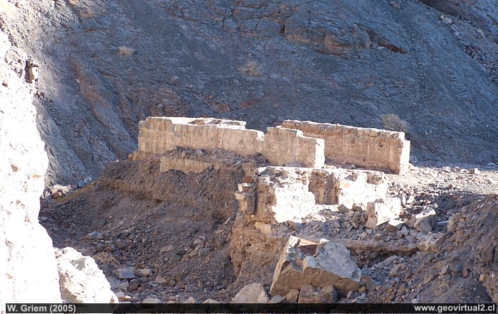 Ruinas de la mina Sofía de Puquios, Región de Atacama - Chile