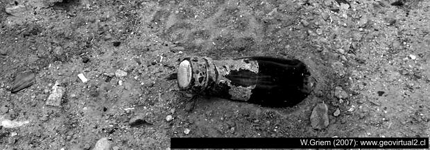 Botella en Las Animas, Región de Atacama, Chile