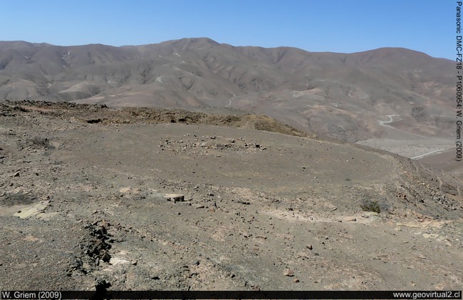 Malacate de la mina Fronton en Las Animas, Región de Atacama, Chile