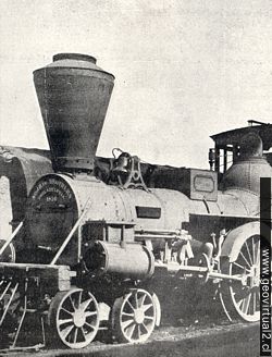 Locomotora La Copiapo en 1917