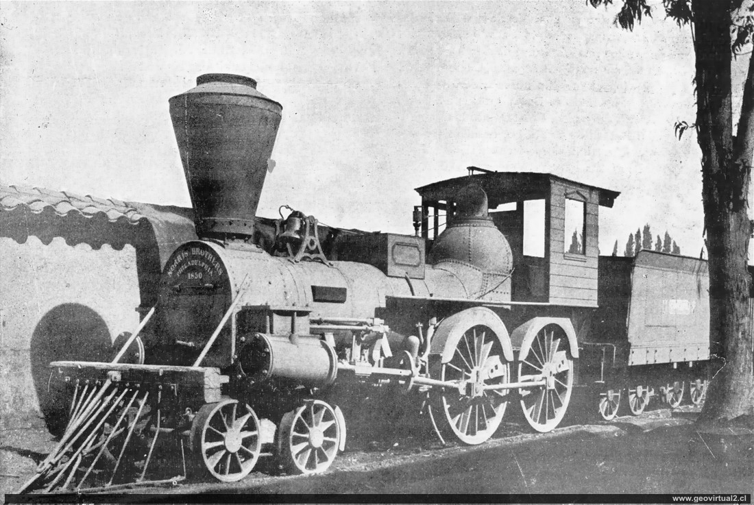 Locomotora La Copiapo en 1903