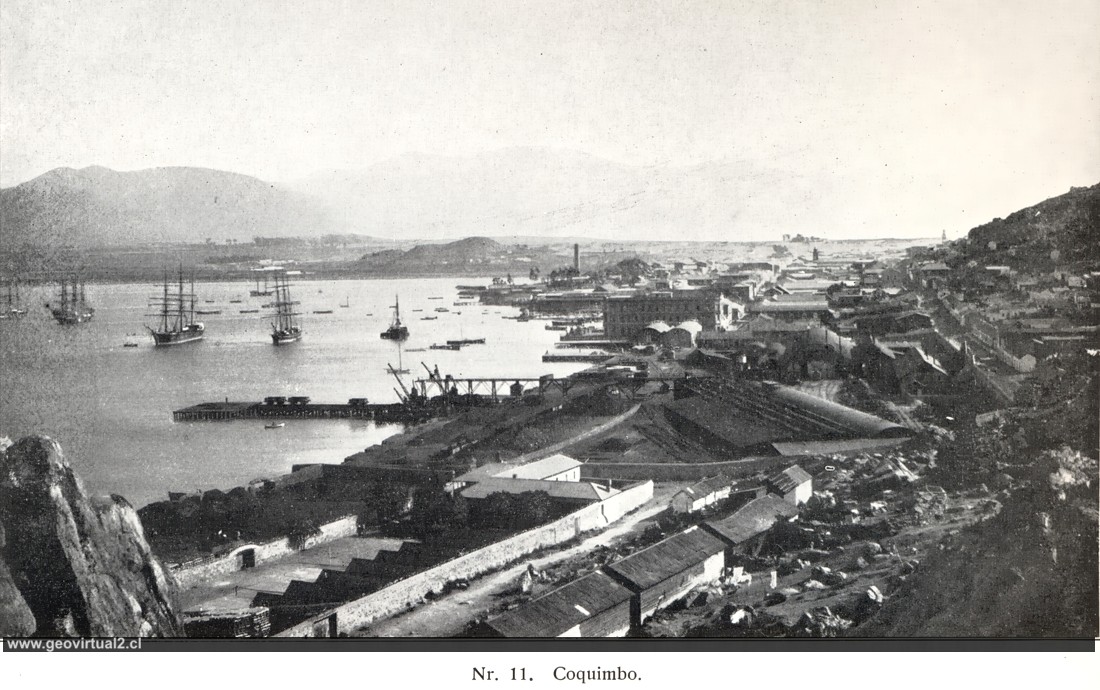 Puerto de Coquimbo - Chile, de Martin 1909