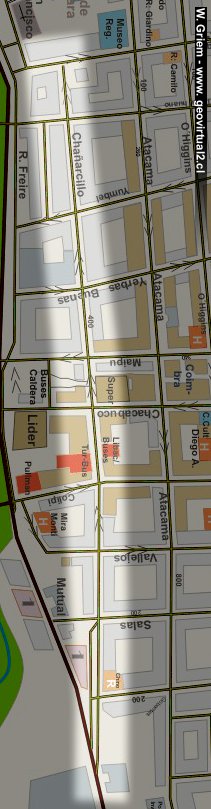 Mapa de Calle Chañarcillo