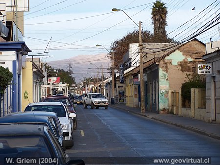 Calle Los Carreras en Copiapó