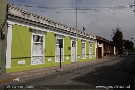 Copiapó: Calle Atacama con casa Lorca (Chile, Atacama) 