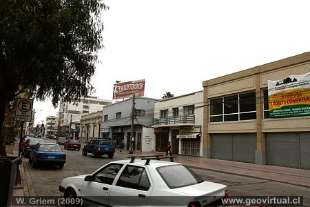 Calle O Higgins, frente de la plaza - Copiapó, Chile