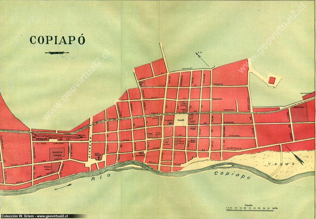 Plano de Copiapo 1922 - total