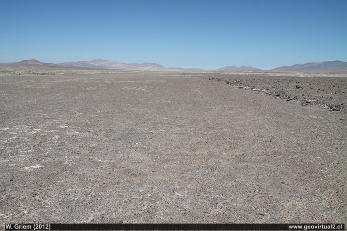 Aerodromo en el desierto de Atacama, Región Antofagasta