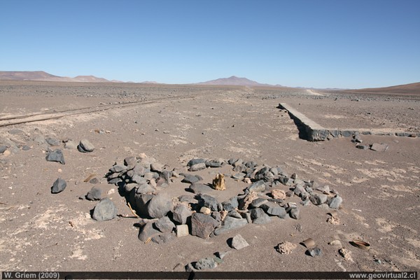 Estación cerca San Juan, Desierto de Atacama; Chile