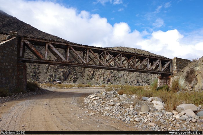 Puente de Agua Grande - vía longitudinal del norte de Chile