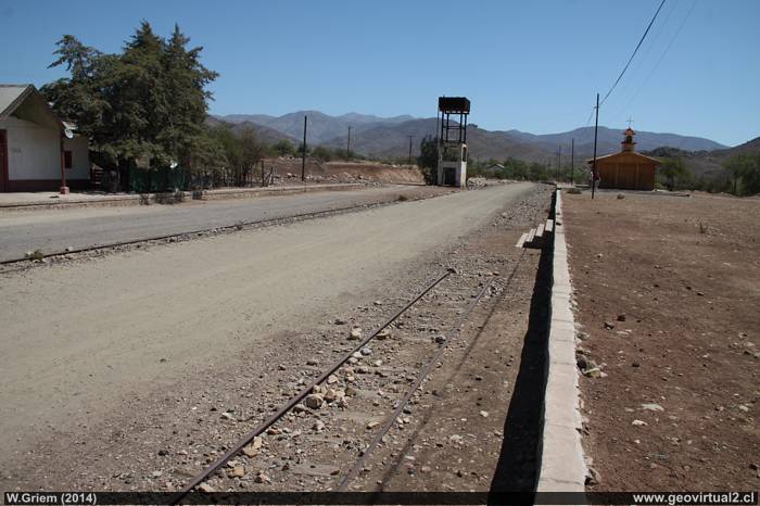 Estación de trenes de Pama: Ferrocarril longitudinal del Norte de Chile