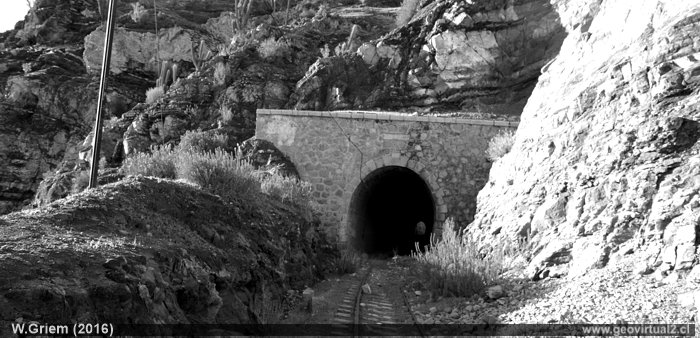 Tunel San Marcos en la Región de Coquimbo, Chile