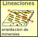 orientacion de minerales - lineación