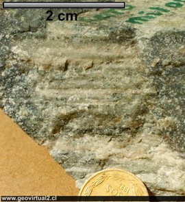 Milonita, una roca del metamorfiso dinámico