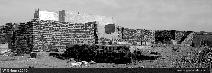 Ruinas de la fundicion en Carrizal Bajo