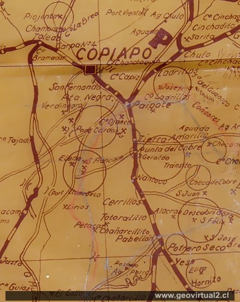 Carta de Copiapo en 1919 1936