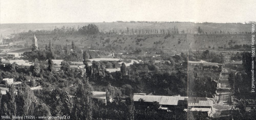 Vista general a Vallenar de 1929