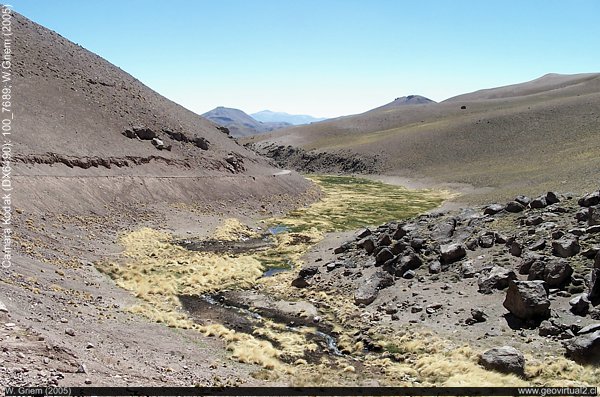 Quebrada Paredones - camino entre mina Maricunga y La Guardia - Atacama, Chile
