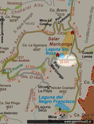 Carta Llano de Maricunga